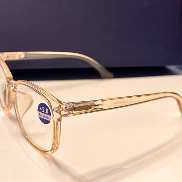 New (2) Blue Light Readers + (1) Full Reader Sunglasses +2.0 - Picture 7 of 16